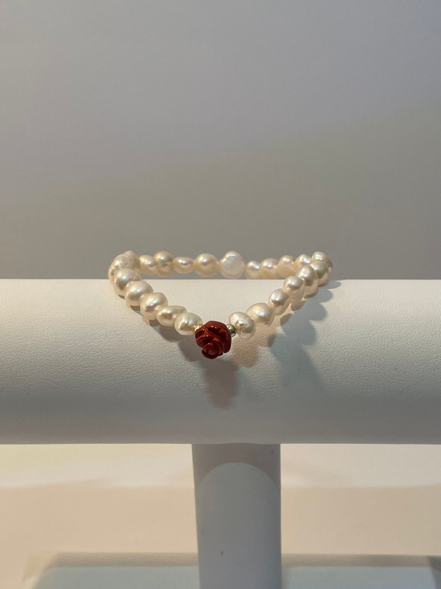 Girls freshwater pearl bracelet